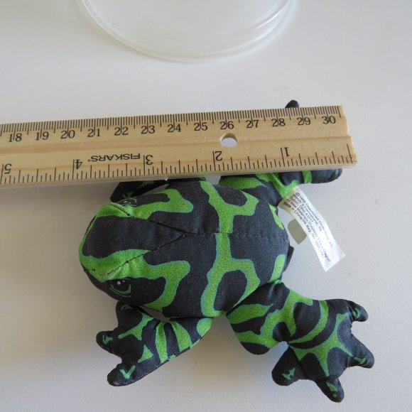 Magnetic Frog WENDYS WILD LIFE KIDS MEAL 1999 works great! stuffed animal - Picture 7 of 9